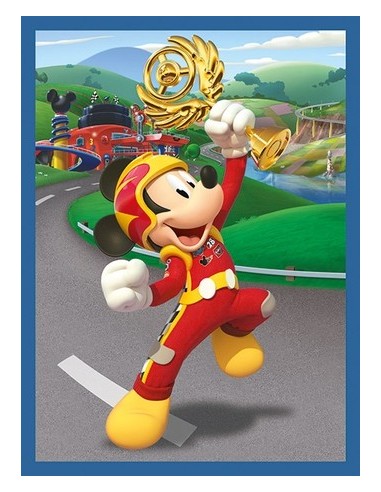 Clementoni Disney Mickey and the Roadster Racers Puzzle a blocchi 12 pz Cartoni