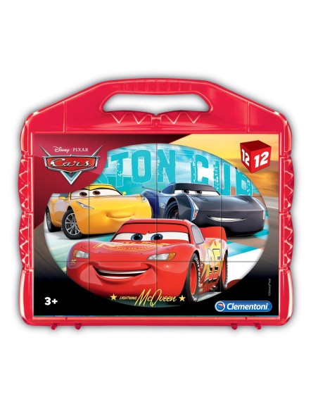 Clementoni Disney Cars Puzzle a blocchi 12 pz Cartoni
