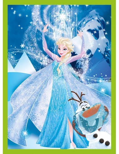 Clementoni Disney Frozen Puzzle a blocchi 12 pz Cartoni