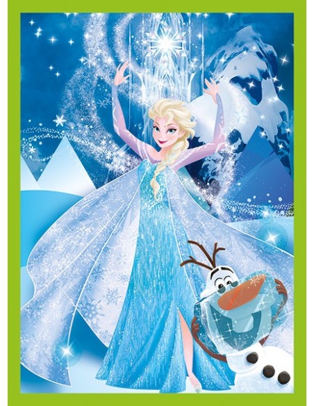 Clementoni Disney Frozen Puzzle a blocchi 12 pz Cartoni