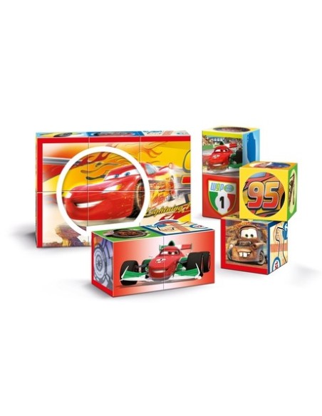 Clementoni Disney Cars Puzzle a blocchi 12 pz Cartoni