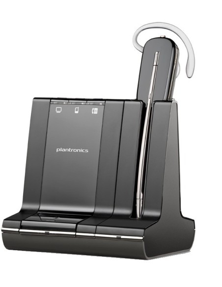 POLY Savi W740-M Auricolare Wireless A clip Ufficio Bluetooth Nero