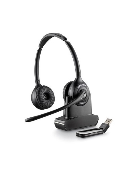 POLY SAVI W420-M Auricolare Con cavo e senza cavo A Padiglione Ufficio Nero