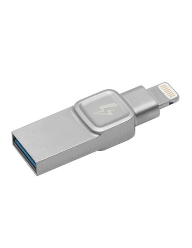 Kingston Technology DataTraveler Bolt Duo unità flash USB 128 GB USB Type-A   Lightning 3.2 Gen 1 (3.1 Gen 1) Argento