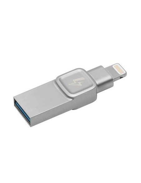 Kingston Technology DataTraveler Bolt Duo unità flash USB 128 GB USB Type-A   Lightning 3.2 Gen 1 (3.1 Gen 1) Argento