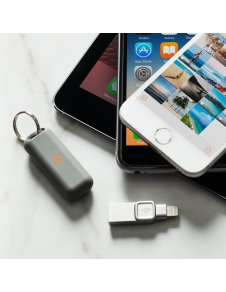 Kingston Technology DataTraveler Bolt Duo unità flash USB 128 GB USB Type-A   Lightning 3.2 Gen 1 (3.1 Gen 1) Argento