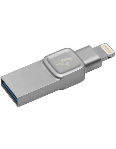 Kingston Technology DataTraveler Bolt Duo, 32GB unità flash USB USB Type-A   Lightning 3.2 Gen 1 (3.1 Gen 1) Argento