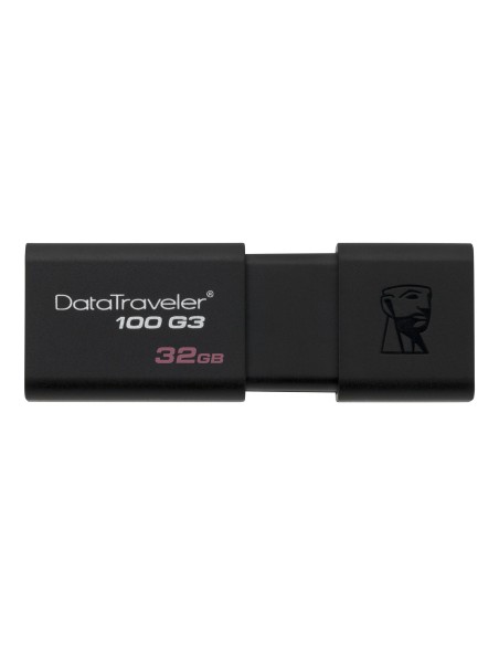 Kingston Technology DataTraveler 100 G3 unità flash USB 32 GB USB tipo A 3.2 Gen 1 (3.1 Gen 1) Nero