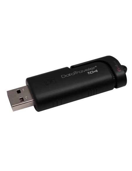 Kingston Technology DataTraveler 104 unità flash USB 64 GB USB tipo A 2.0 Nero