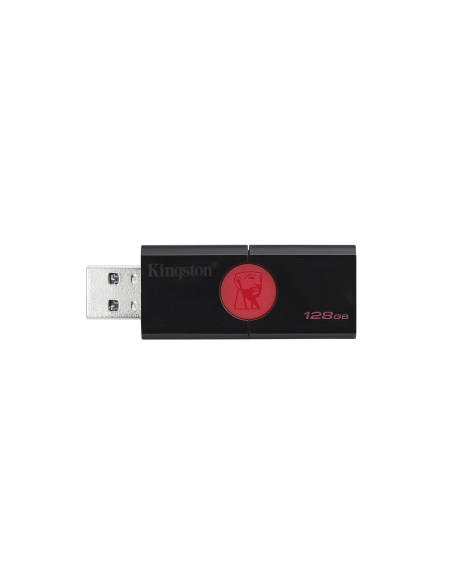 Kingston Technology DataTraveler 106 unità flash USB 128 GB USB tipo A 3.2 Gen 1 (3.1 Gen 1) Nero, Rosso