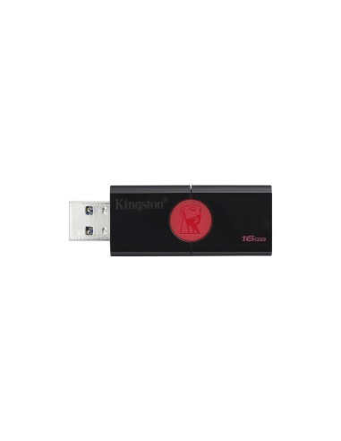 Kingston Technology DataTraveler 106 unità flash USB 16 GB USB tipo A 3.2 Gen 1 (3.1 Gen 1) Nero, Rosso