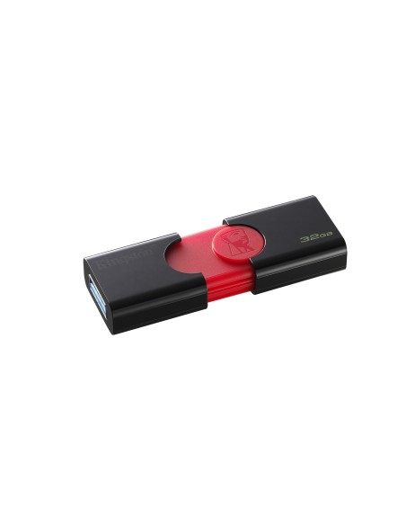 Kingston Technology DataTraveler 106 unità flash USB 32 GB USB tipo A 3.2 Gen 1 (3.1 Gen 1) Nero, Rosso