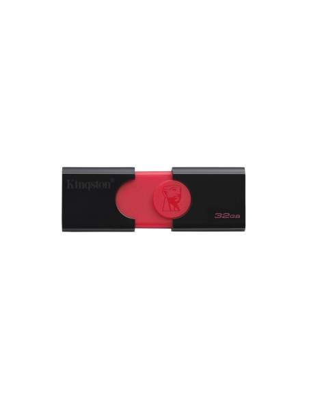 Kingston Technology DataTraveler 106 unità flash USB 32 GB USB tipo A 3.2 Gen 1 (3.1 Gen 1) Nero, Rosso