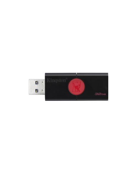 Kingston Technology DataTraveler 106 unità flash USB 32 GB USB tipo A 3.2 Gen 1 (3.1 Gen 1) Nero, Rosso