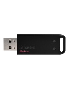 Kingston Technology DataTraveler DT20 unità flash USB 64 GB USB tipo A 2.0 Nero