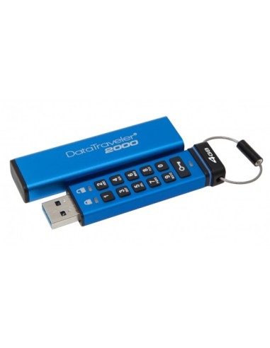 Kingston Technology DataTraveler 2000 4GB unità flash USB USB tipo A 3.2 Gen 1 (3.1 Gen 1) Blu