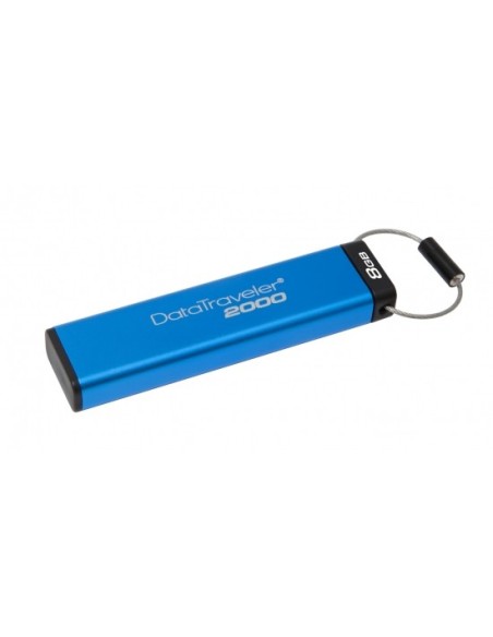 Kingston Technology DataTraveler 2000 8GB unità flash USB USB tipo A 3.2 Gen 1 (3.1 Gen 1) Blu