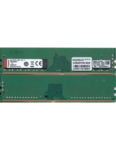 Kingston Technology KSM24ES8 8ME memoria 8 GB 1 x 8 GB DDR4 2400 MHz Data Integrity Check (verifica integrità dati)