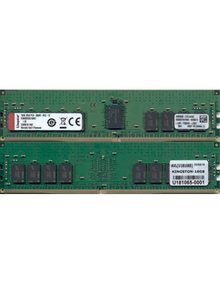 Kingston Technology KSM26RD8 16MEI memoria 16 GB 1 x 16 GB DDR4 2666 MHz Data Integrity Check (verifica integrità dati)