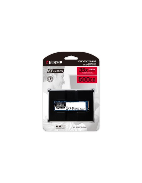 Kingston Technology A2000 M.2 500 GB PCI Express 3.0 3D NAND NVMe