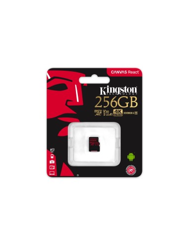 Kingston Technology Canvas React 256 GB MicroSDXC UHS-I Classe 10