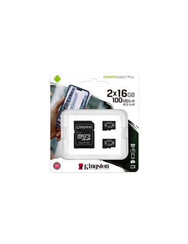 Kingston Technology Canvas Select Plus 16 GB MicroSDHC UHS-I Classe 10