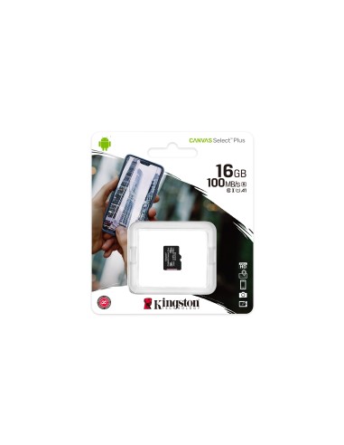Kingston Technology Canvas Select Plus 16 GB MicroSDHC UHS-I Classe 10