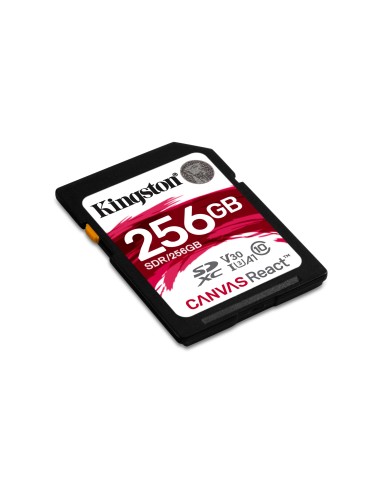 Kingston Technology SD Canvas React 256 GB SDXC UHS-I Classe 10