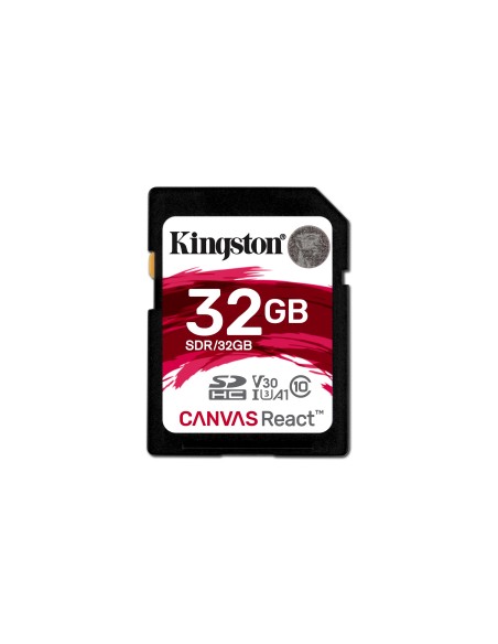 Kingston Technology SD Canvas React 32 GB SDHC UHS-I Classe 10