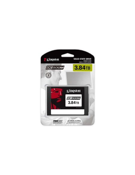 Kingston Technology DC500 2.5" 3,84 TB Serial ATA III 3D TLC