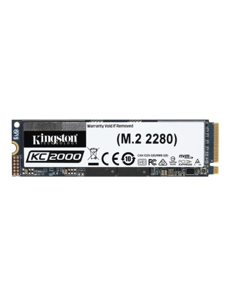 Kingston Technology KC2000 M.2 2 TB PCI Express 3.0 3D TLC NVMe