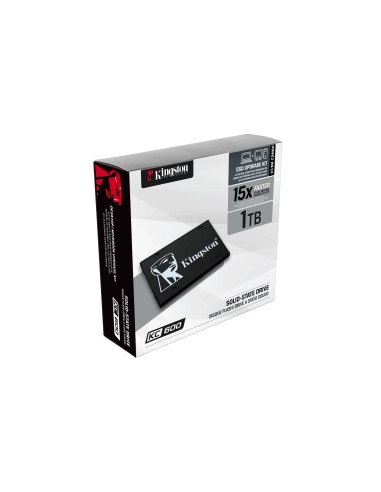 Kingston Technology BUNDLE Drive SSD KC600 SATA3 2,5" 1024G