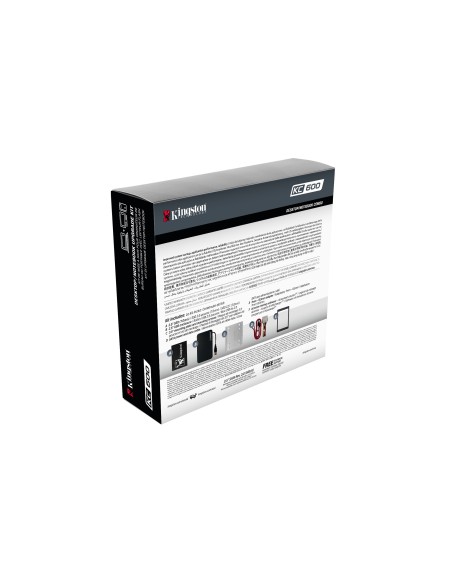 Kingston Technology BUNDLE Drive SSD KC600 SATA3 2,5" 256G