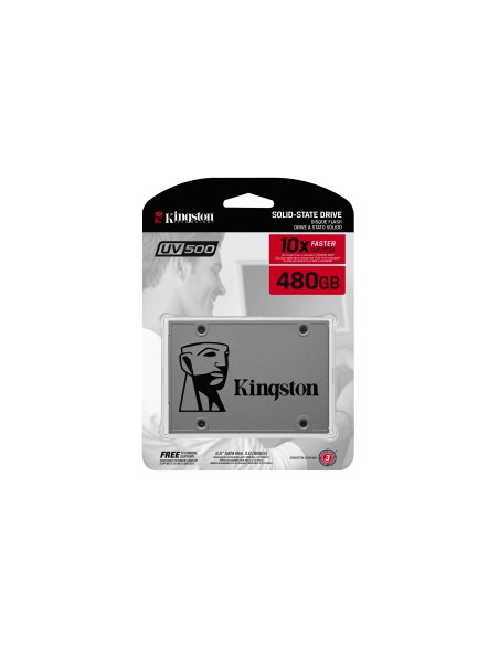Kingston Technology UV500 2.5" 480 GB Serial ATA III 3D TLC
