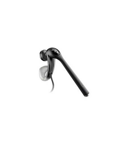POLY MX250 Auricolare Cablato A clip, In-ear Musica e Chiamate Nero