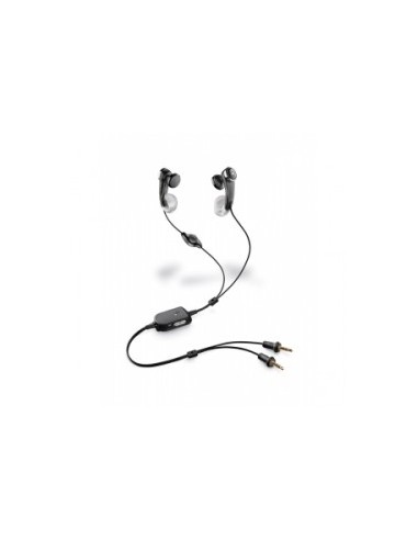 POLY Audio 440 Auricolare Cablato In-ear Musica e Chiamate Nero, Bianco
