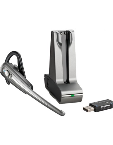 POLY Savi Go Auricolare Wireless Ufficio Bluetooth Argento