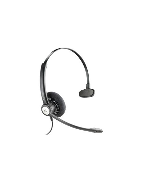 POLY Entera HW111N Auricolare Cablato Ufficio Nero