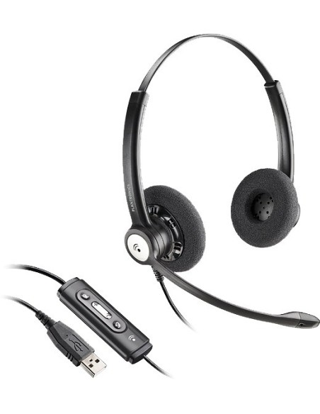 POLY Blackwire C620-M Auricolare Cablato A Padiglione Musica e Chiamate USB tipo A Nero