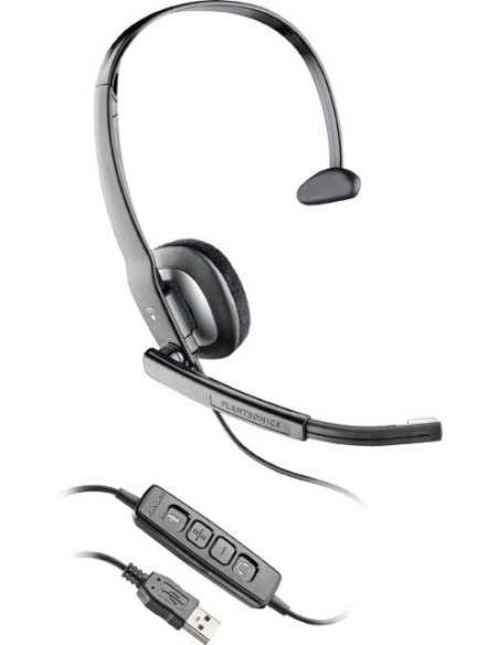POLY Blackwire C210-M Auricolare Cablato Nero