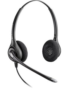 POLY SupraPlus D261N Auricolare Cablato A Padiglione Ufficio Nero