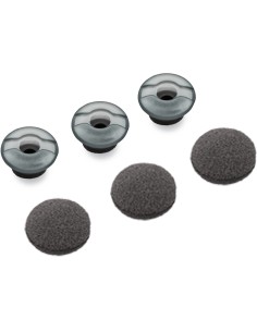 POLY 81292-03 cuscinetto per auricolari Silicone Grigio 3 pz