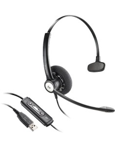 POLY 81964-42 cuffia e auricolare Cablato Ufficio Nero