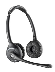 POLY WH350 Auricolare Wireless A Padiglione Ufficio Nero