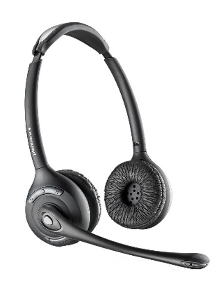POLY WH350 Auricolare Wireless A Padiglione Ufficio Nero