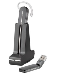 POLY Savi W440 Auricolare Wireless A clip Ufficio Nero