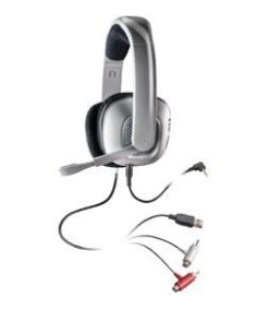 POLY GameCom X40 Auricolare Cablato A Padiglione Giocare Argento