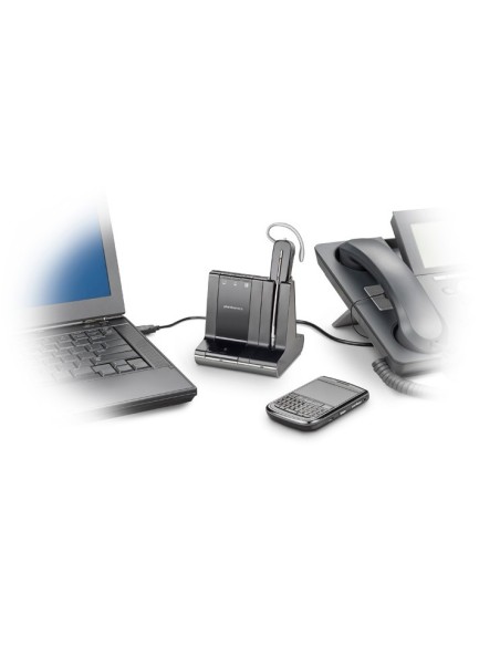 POLY Savi W740-M Auricolare Wireless A clip Ufficio Nero