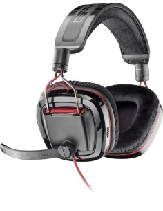 POLY 86051-15 cuffia e auricolare Cablato A Padiglione Musica e Chiamate Nero, Rosso