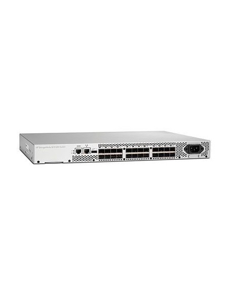 HP 8 8 (8) Full Fabric Ports Enabled SAN Switch